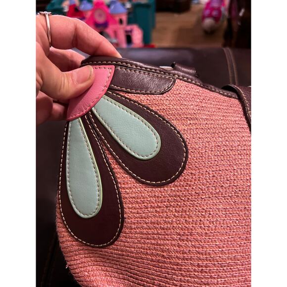 Isabella Fiore basket flower bag - Picture 3 of 14